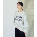 ニット セーター 12ゲージアソートロゴプルオーバー2　532508 レディース