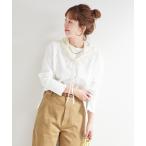 tシャツ 「2点セット」バテンレーススカーフ付きプルオーバー レディース