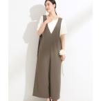 サロペット オーバーオール 「前後2WAY/洗える」さらっと着られるサロペット レディース