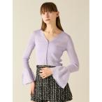 ショッピングファーファ カーディガン シアーリブカーディガン レディース