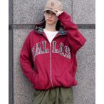 パーカー WEGO/「25年秋冬新作」スラブチェックロゴジップパーカー メンズ レディース