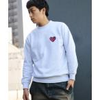 トレーナー スウェット 「ユニセックス」ハート スター ワンポイント スウェット メンズ レディース