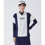 ポロシャツ ポロ 「PING APPAREL」鬼カノコ レイヤードツインセット 「LADIES LINE」 (LADIES) レディース