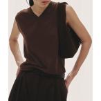 ショッピングジレ ベスト ジレ Seamless Knit Vest レディース