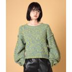 ショッピングローズ ニット セーター ミックスニットプルオーバー　秋服・冬服 レディース