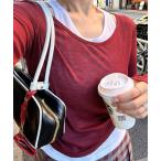 tシャツ なんちゃってタンクレイヤードシアーロンT レディース