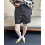 パンツ サテンショートパンツ/セットアップ レディース