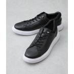 ショッピングレザー スニーカー 「N SERIES」アクティブレザースニーカー×BMZソール メンズ