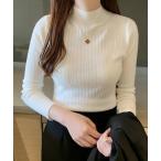 ニット セーター ワイドリブハイネ