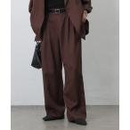  слаксы брюки шерсть Like tuck широкий брюки женский 