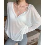 tシャツ 深Ｖネックシアールーズト