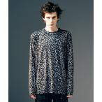 ショッピングレオパード tシャツ Leopard Mock Neck Cutsew / レオパードモックネックカットソー メンズ レディース