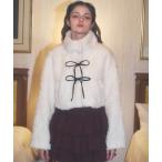 コート アウター プードルファーリボンコ