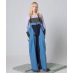 サロペット オーバーオール デニムリメイクサロペット レディース