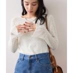 tシャツ フレアスリーブレースインナートップス レディース