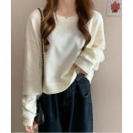 トレーナー スウェット ルーズ袖ク