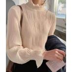 ブラウス シャツ 楊柳シフォントッ