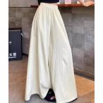 パンツ イージーワイドパンツ レデ
