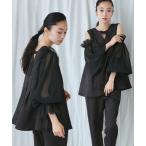 ショッピング結婚式 パンツドレス オケージョンドレス 結婚式 前後2WAY 洗える ｜ ジャカード タック フレアトップス ＆ テーパードパンツ ドレス ( チュールつけ