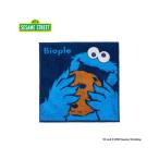 ショッピングハンカチ コスメキッチン Biople / 「セサミストリート」ハンカチタオル　クッキーモンスター