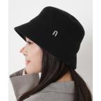 帽子 ハット バスクハット ”ロゴ チャーム付き” レディース