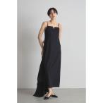 ワンピース リネン美シルエットキャミワンピース