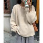 ニット セーター カラーニット レデ