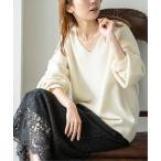 「NOBLE」 Vネックニット FREE