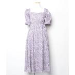 「Fano Studios」 半袖ワンピース M パープル レディース