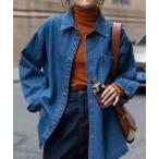 ブラウス シャツ デニムシャツ レデ