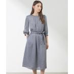 ワンピース アバカスドットプリントワンピース