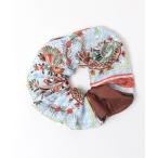 ショッピングシュシュ シュシュ アソートスカーフ柄シュシュ/583544