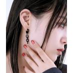  серьги [ обе уголок для ] цепь серьги мужской женский 