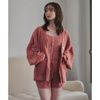 パジャマ ルームウェア room wear cami × short pants / ルームウェアキャミ×ショートパンツ レディース
