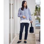  джинсы Denim Denim брюки [ талия резина ] Ultra легкий обтягивающие джинсы женский 