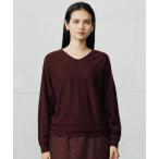 ショッピングドルマン ニット セーター ファインウールカシミヤドルマンシルエット ニット レディース