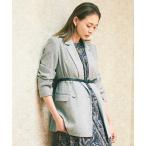 ショッピングツイード ジャケット テーラードジャケット シルクネップツイード ジャケット レディース