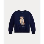 トレーナー Polo ベア フリース ボクシー スウェットシャツ キッズ 子供服 女の子