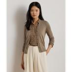 ショッピングラルフ カーディガン コットンモダール カーディガン セーター レディース