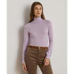 ショッピングラルフ ニット セーター シルクブレンド タートルネック セーター レディース