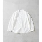 ショッピングローン シャツ 綿麻撥水高密度ローンシームポケスタンドオーバーシャツ メンズ