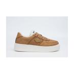 スニーカー 厚底ムートンローカットスニーカー レディース