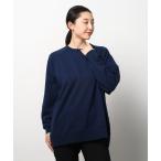 [Ray BEAMS] тренировочный cut and sewn ONE SIZE темно-синий женский 