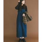 ワンピース デニムキャミワンピース