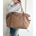  сумка "Boston bag" [ повышение type ] твид способ путешествие сумка "Boston bag" женский 