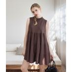  туника tia-do безрукавка вязаный туника [ офис casual надеты поворот выдающийся взрослый ]