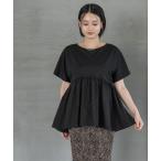 tシャツ ペプラムTシャツ レディース
