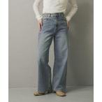 ジーンズ デニム デニムパンツ ハクプリントデニム レディース