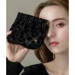  сумка POUCH/ROSE VELOUR женский 