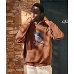 パーカー モザイクステッチバニー パーカ メンズ